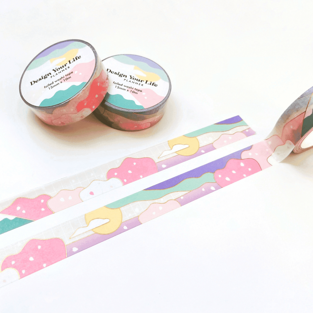 Sakura Washi Tapes (Set of 3) – Design Your Life Planner
