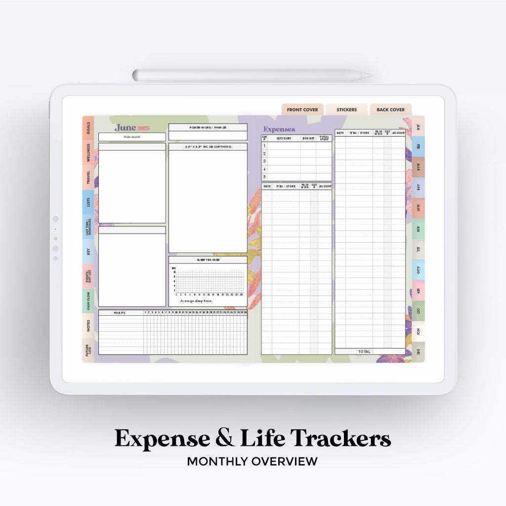 Digital Design Your Life 2025 Planner