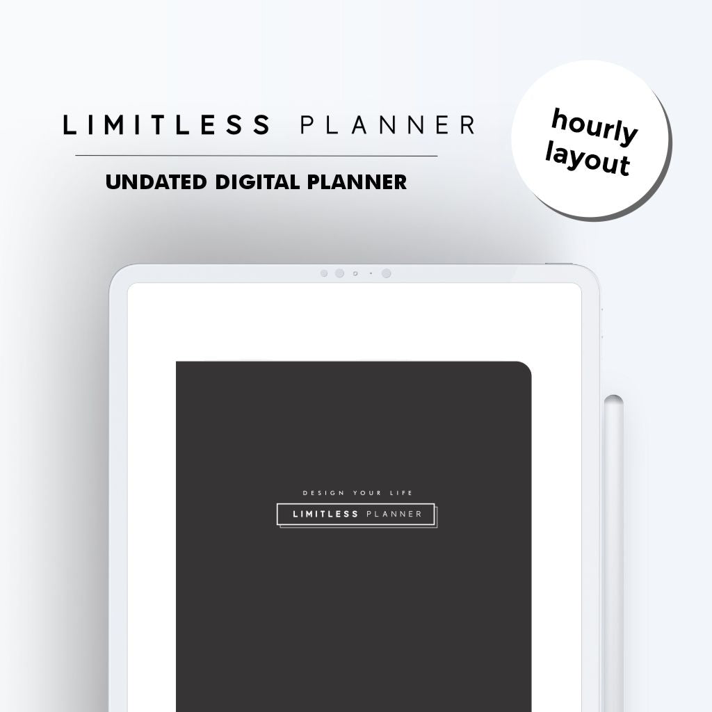 Digital Limitless Planner (hourly undated)