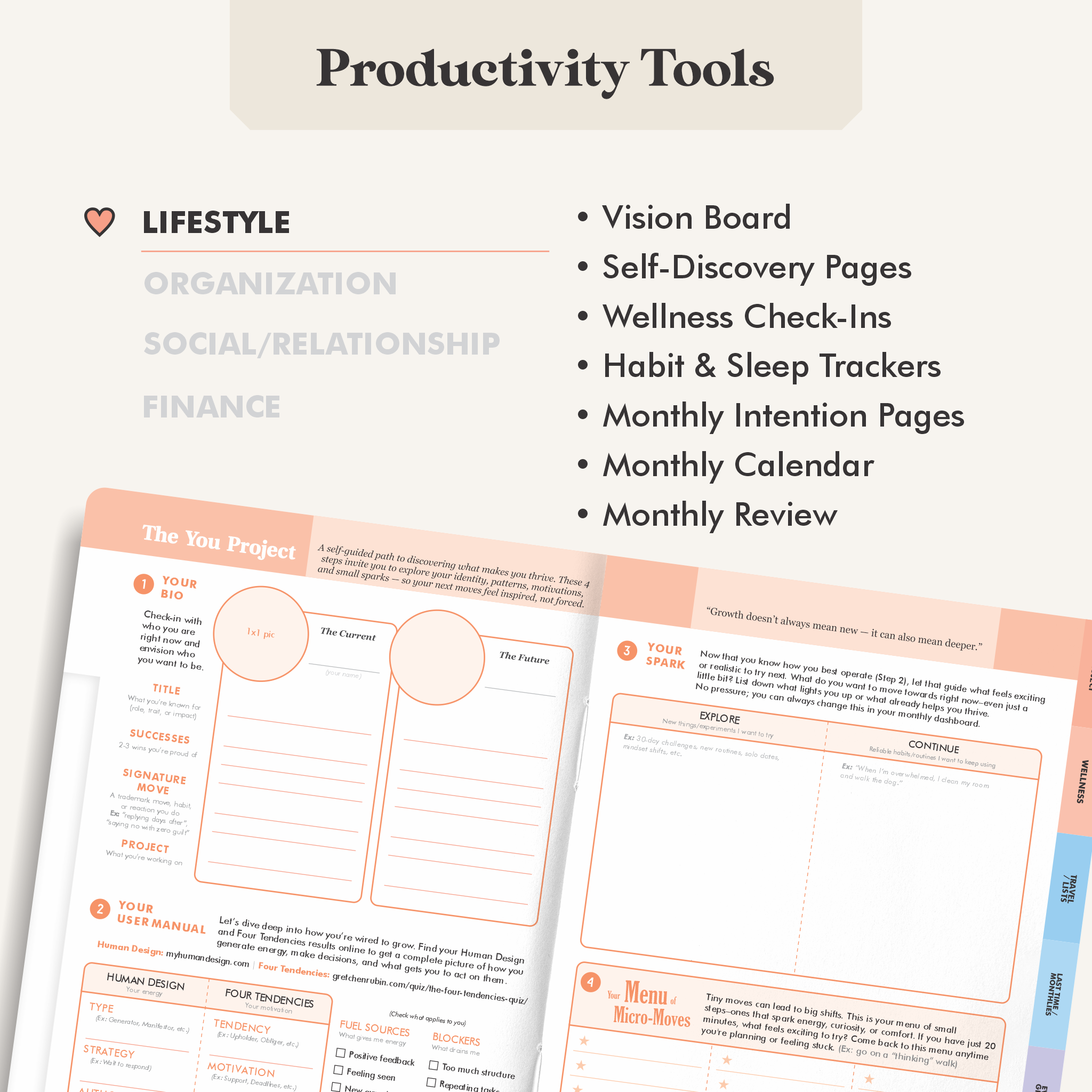 Design Your Life Planner Undated (Vertical)