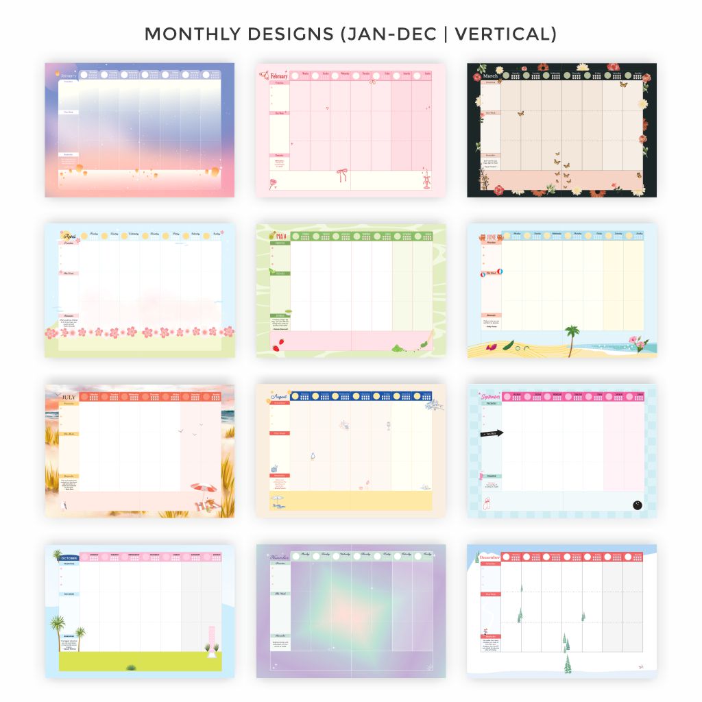 Design Your Life Planner Undated (Vertical)