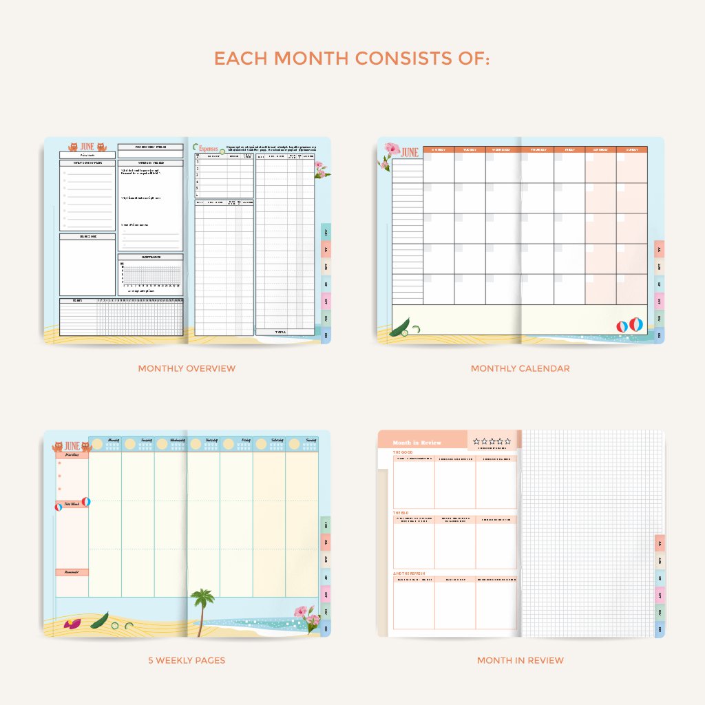 Design Your Life Planner Undated (Vertical)