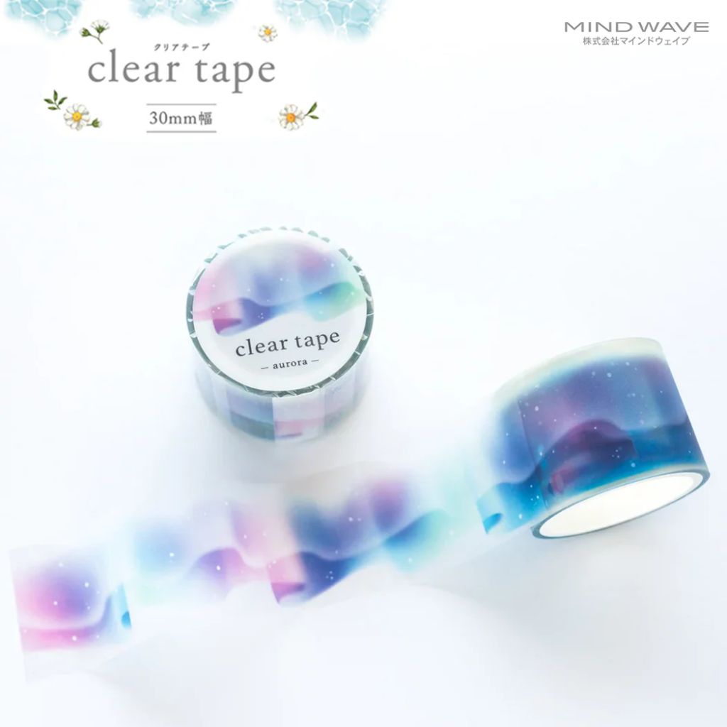 Mind Wave Clear Tape - Aurora (30mm)