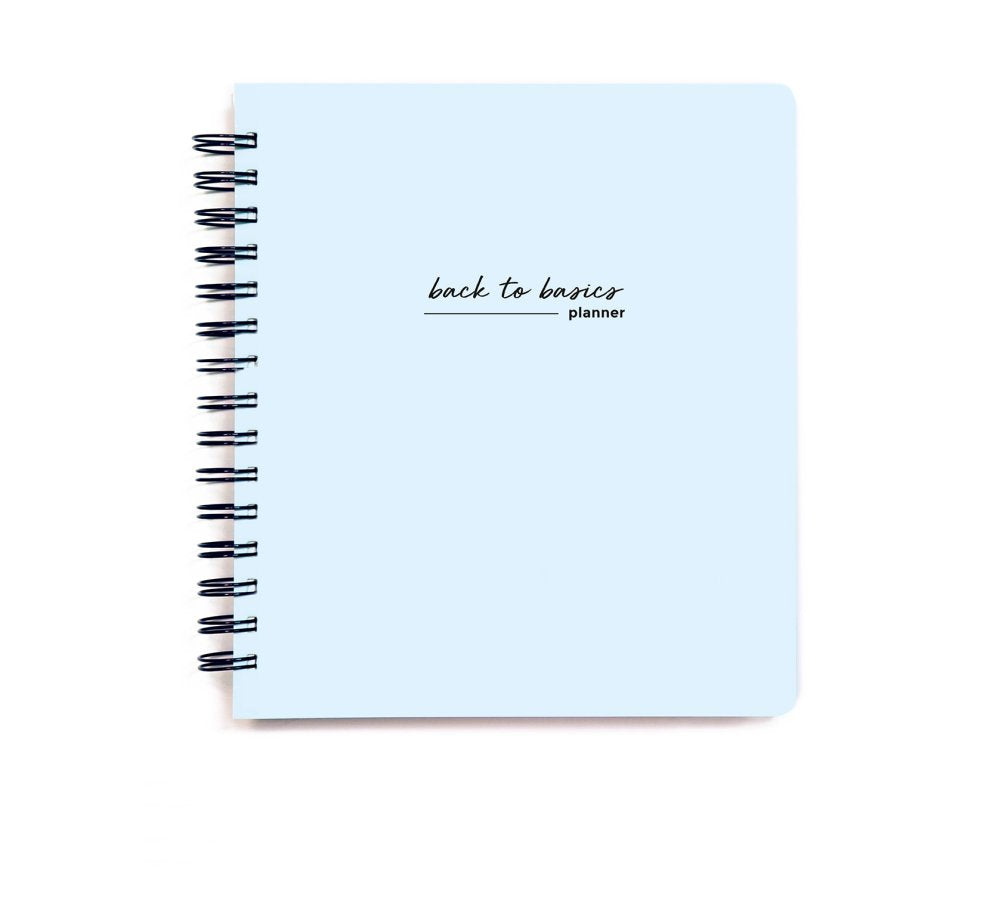 Back to Basics Planner (undated)