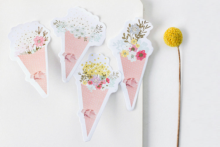 Flower Bouquet Sticky Notes