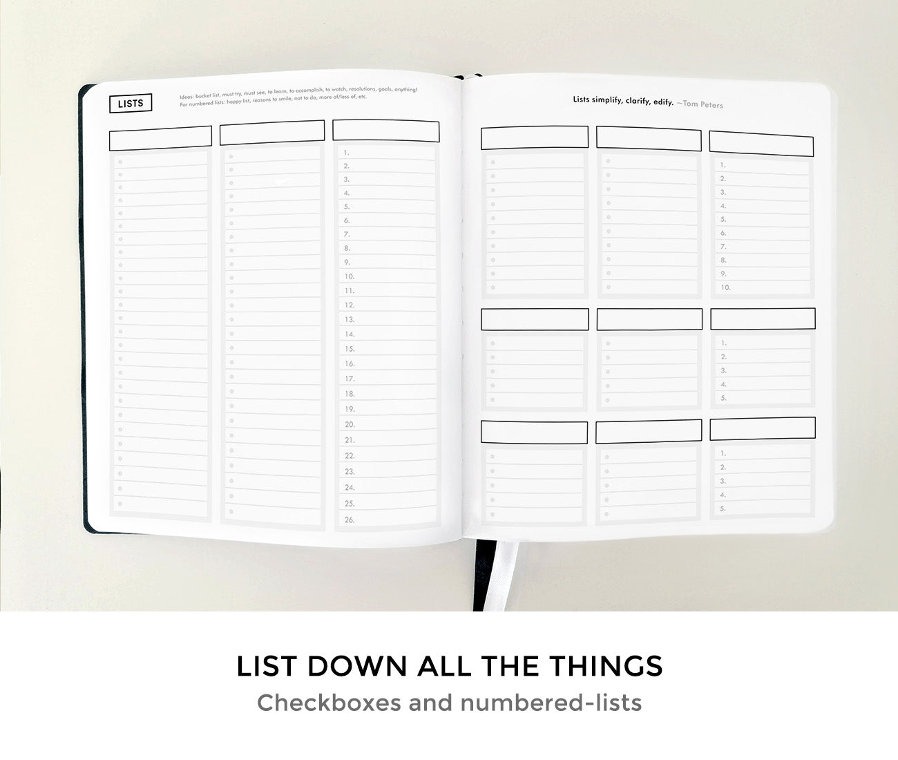 Lists Pages