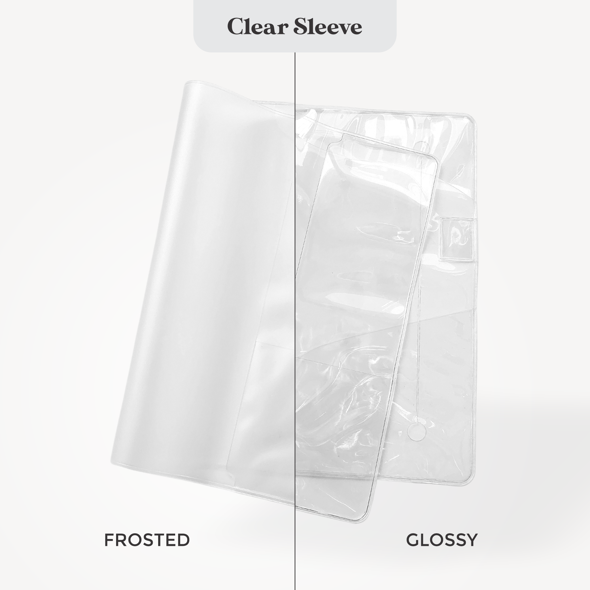 Glossy Clear Sleeve