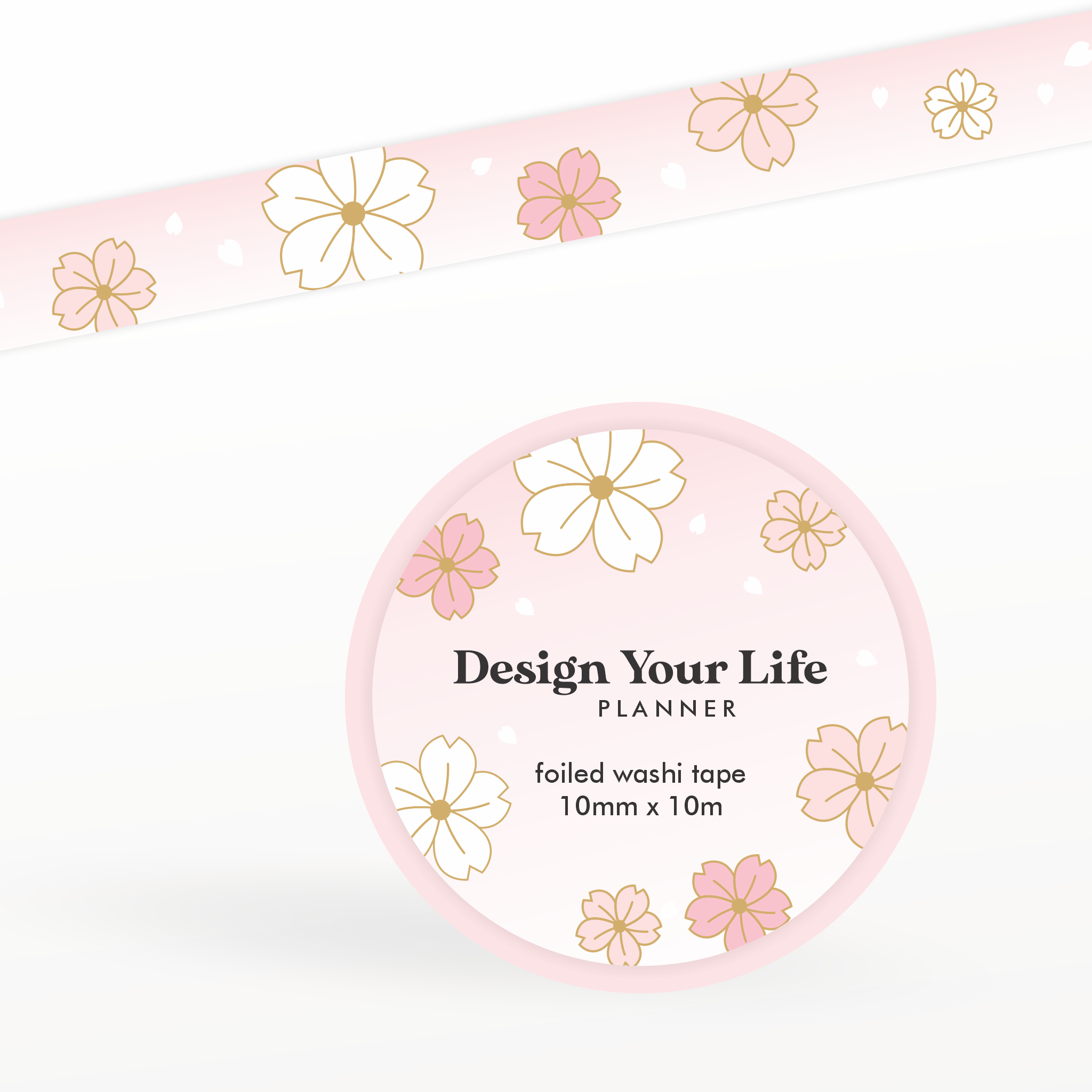 Sakura Full Bloom—Washi Tape (10mm)
